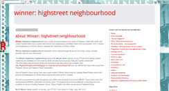 Desktop Screenshot of highstreetneighbourhood.blogspot.com