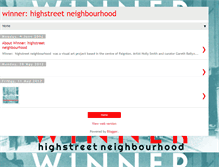 Tablet Screenshot of highstreetneighbourhood.blogspot.com