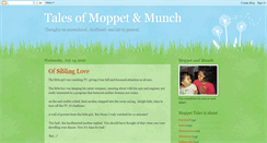 Desktop Screenshot of moppettales.blogspot.com