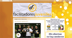 Desktop Screenshot of facilitadoresjuveniles.blogspot.com