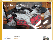 Tablet Screenshot of contentedsouls.blogspot.com