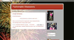 Desktop Screenshot of fashionable-obsessions.blogspot.com