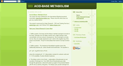 Desktop Screenshot of metabolismreview.blogspot.com