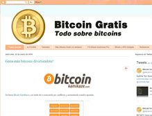 Tablet Screenshot of bitcoingratis.blogspot.com