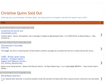 Tablet Screenshot of christine-quinn-sold-out.blogspot.com