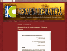 Tablet Screenshot of mtpcefapro.blogspot.com