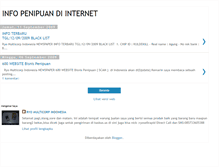 Tablet Screenshot of infopenipuandiinternet.blogspot.com