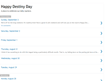 Tablet Screenshot of happydestinyday.blogspot.com