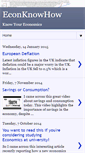 Mobile Screenshot of econknowhow.blogspot.com