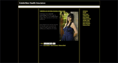 Desktop Screenshot of celebritieshealthinsurance.blogspot.com