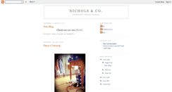 Desktop Screenshot of nicholsandcompany.blogspot.com