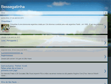 Tablet Screenshot of bessegatinha.blogspot.com