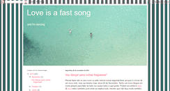 Desktop Screenshot of afastsong.blogspot.com