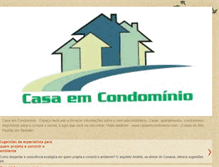 Tablet Screenshot of casaemcondominio1.blogspot.com