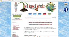 Desktop Screenshot of hippieherbalist.blogspot.com