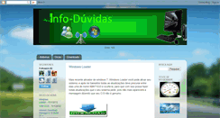 Desktop Screenshot of info-duvidas.blogspot.com