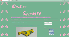 Desktop Screenshot of caoticasanrodri.blogspot.com