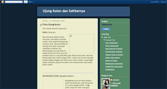 Desktop Screenshot of dg-ujungkulon.blogspot.com