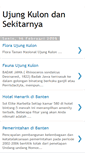 Mobile Screenshot of dg-ujungkulon.blogspot.com