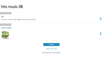Tablet Screenshot of hitsmusic08.blogspot.com