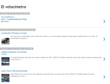 Tablet Screenshot of elvelocimetro.blogspot.com