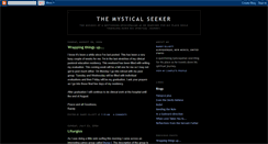 Desktop Screenshot of mystical-seeker.blogspot.com