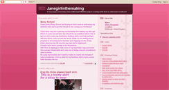 Desktop Screenshot of janegirlinthemaking.blogspot.com