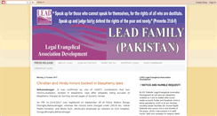 Desktop Screenshot of leadfamily.blogspot.com