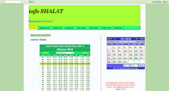 Desktop Screenshot of aa-shalat.blogspot.com