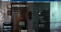 Desktop Screenshot of lecturayexpresion1.blogspot.com