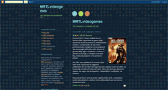 Desktop Screenshot of mrtlvideogames.blogspot.com