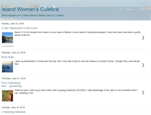 Tablet Screenshot of islandwomanculebra.blogspot.com