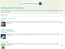 Tablet Screenshot of afirmacionespositivasahora.blogspot.com