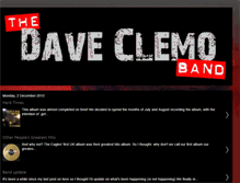 Tablet Screenshot of daveclemoband.blogspot.com