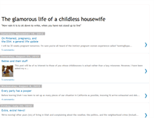 Tablet Screenshot of childlesshousewife.blogspot.com