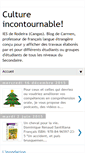 Mobile Screenshot of cultureincontournable.blogspot.com