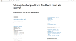 Desktop Screenshot of bisnis-halal-kita.blogspot.com