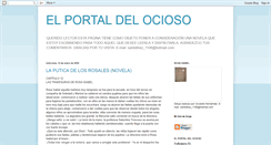 Desktop Screenshot of elportaldelocioso.blogspot.com