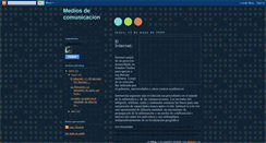 Desktop Screenshot of mediosdecuminacionmasiva.blogspot.com