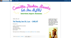 Desktop Screenshot of camillaparker.blogspot.com