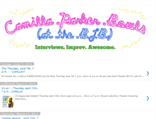 Tablet Screenshot of camillaparker.blogspot.com