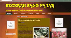 Desktop Screenshot of fajardawn.blogspot.com