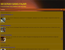 Tablet Screenshot of fajardawn.blogspot.com