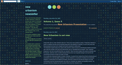 Desktop Screenshot of newurbanblog.blogspot.com