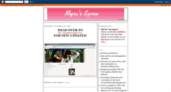 Desktop Screenshot of myraspree.blogspot.com