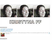 Tablet Screenshot of kristynaff.blogspot.com