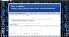Desktop Screenshot of dicasadriano.blogspot.com