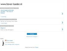 Tablet Screenshot of liever-loeder.blogspot.com