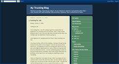 Desktop Screenshot of mytruckingbog.blogspot.com