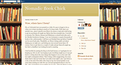 Desktop Screenshot of nomadicbookchick.blogspot.com